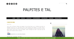 Desktop Screenshot of palpitesetal.com